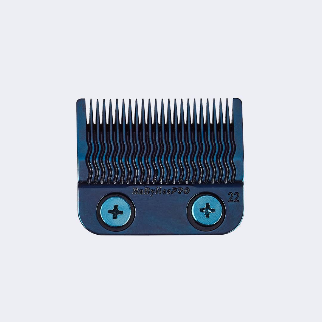 BabylissPro Blue Titanium Metal - Injection Molded (MIM) Precision Fade Blade (22 Teeth) by BabylissPro - Sustainable Living (View 2)