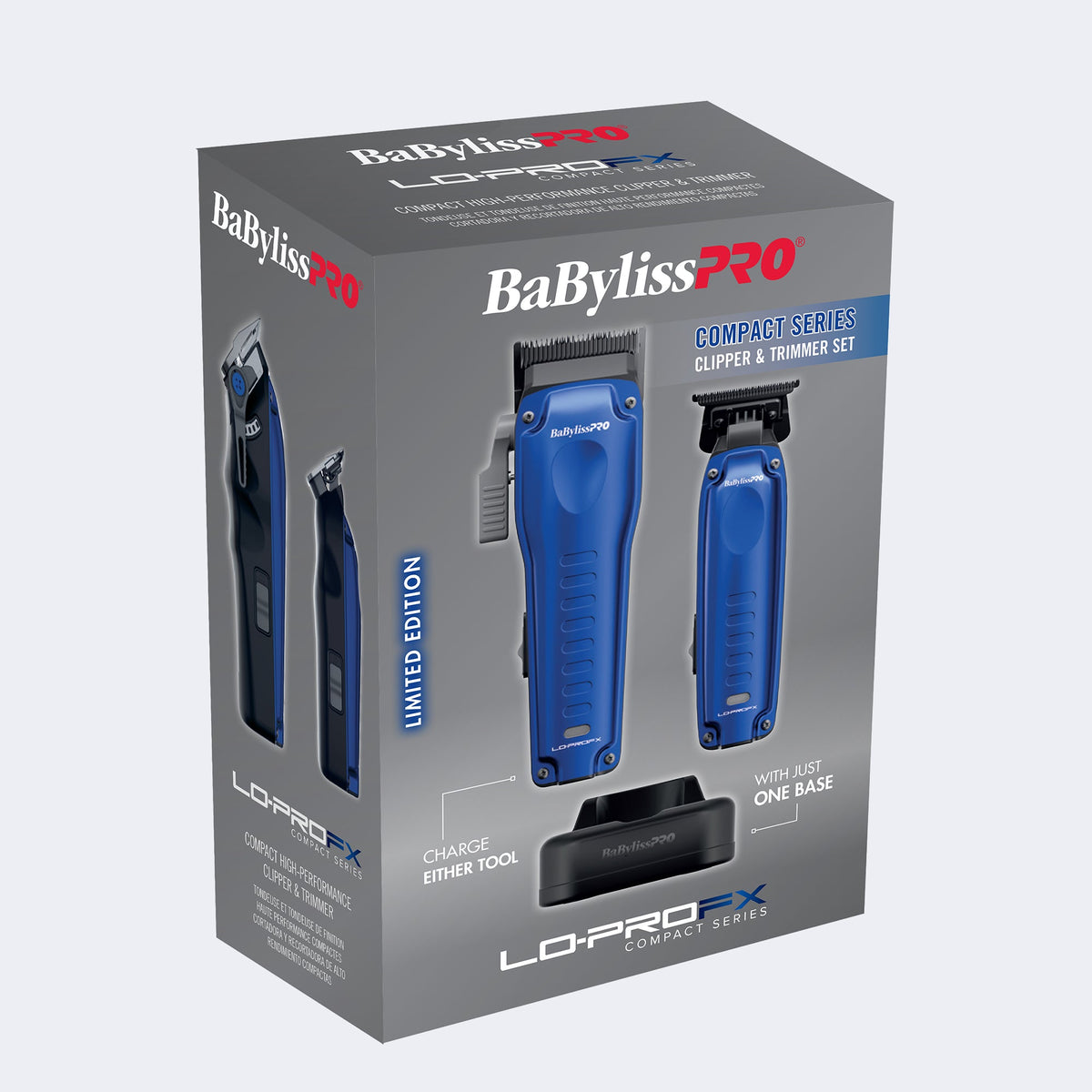 BabylissPro Compact Lo-Pro Clipper and Trimmer Prepack by BabylissPro - Sustainable Living (View 3)
