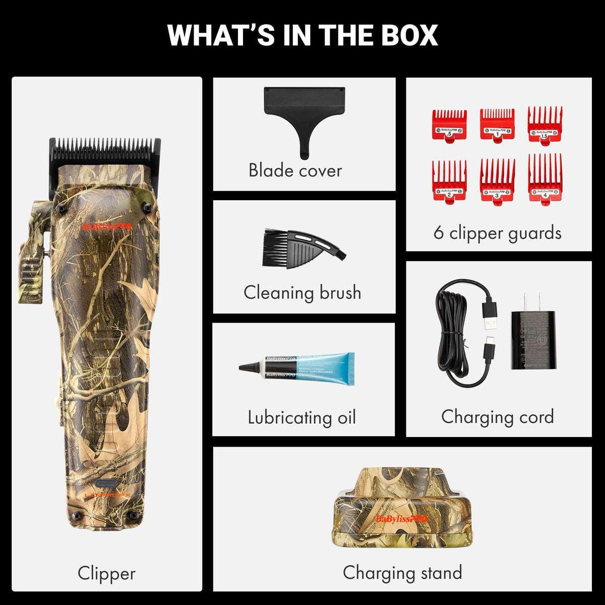 BabylissPro Lo Pro Clipper Camo - Limited Edition by BabylissPro - Sustainable Living (View 5)