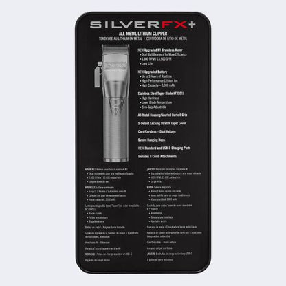 BabylissPro SilverFX+ Metal Lithium Clipper by BabylissPro - Sustainable Living (View 5)