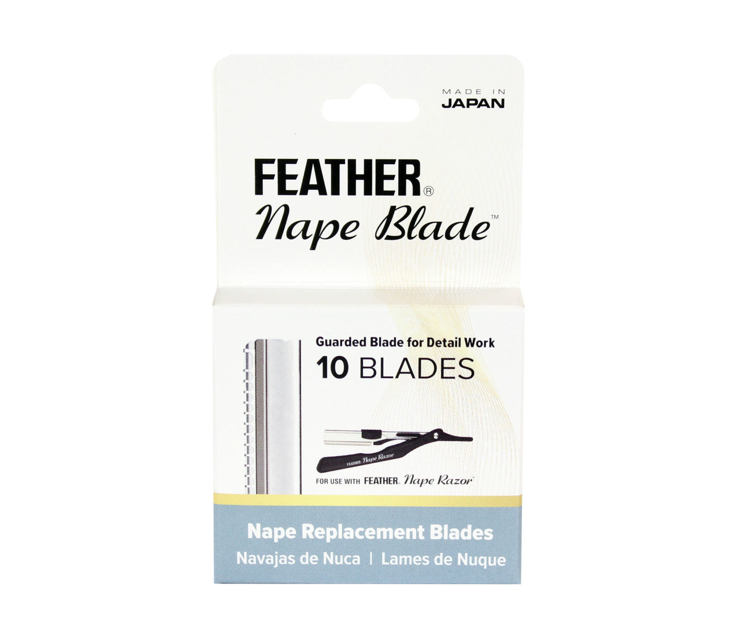 Feather Nape & Body Razor Blades (10 Pack) - Eco-friendly - Sama Homes
