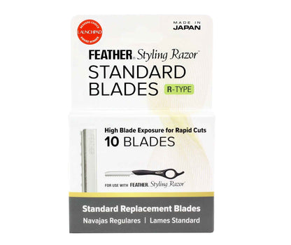 Feather Styling Razor Standard R-Type Blades (10 Pack) by Feather - Sustainable Living