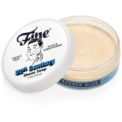 Fine® Barber Blue Shave Soap 5oz / 150ml by Fine - Shave Soaps (View 2)