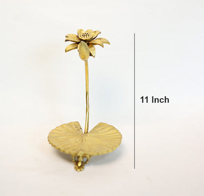 Brass Flower Stand by Siddhhi Arts - Decor