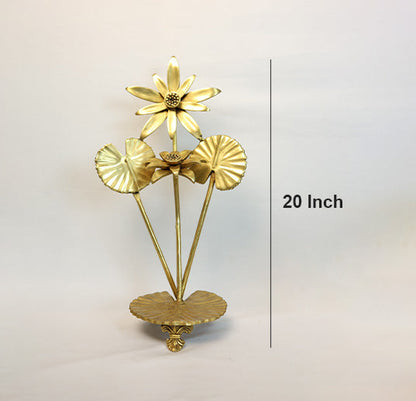 Brass Flower Stand by Siddhhi Arts - Decor (View 3)