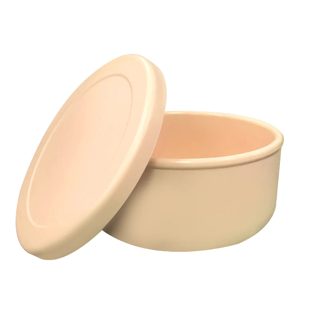 Wholesale Ready Stock Eco-Friendly Silicone Crisper Bowl Cover Microwave Oven Heating Office Lunch Box Tableware Set Bowl Cup – Image 5