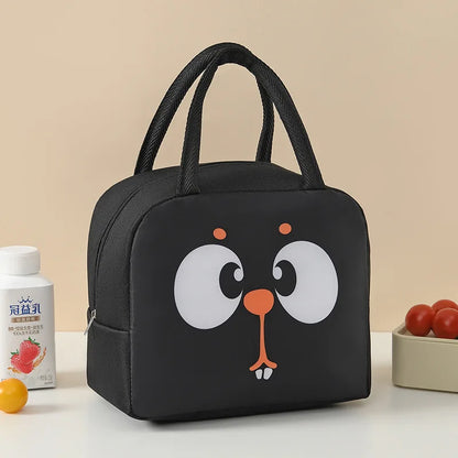 Cute Cartoon Waterproof Large Capacity Lunch Bag Lunch Box Storage Bag Unisex – Image 14