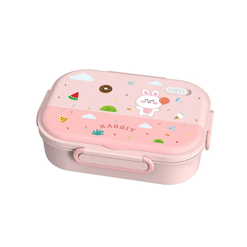 316 Stainless Steel Insulated Bento Lunch Box for Kids Cartoon Food Grade Portable Thermal Compartments Cute Children's Lunch – Image 2 - Image 3
