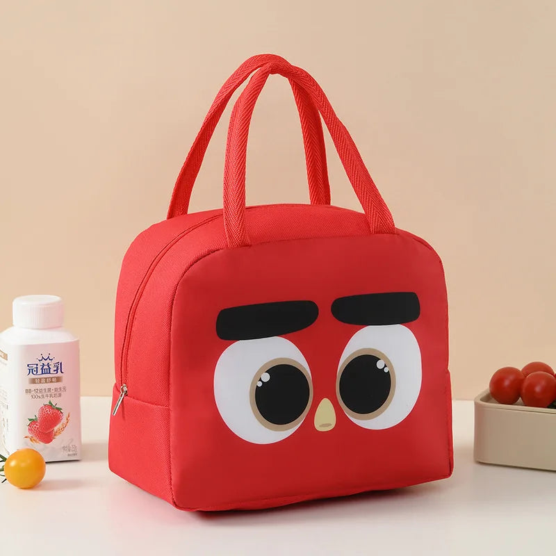 Cute Cartoon Waterproof Large Capacity Lunch Bag Lunch Box Storage Bag Unisex – Image 13