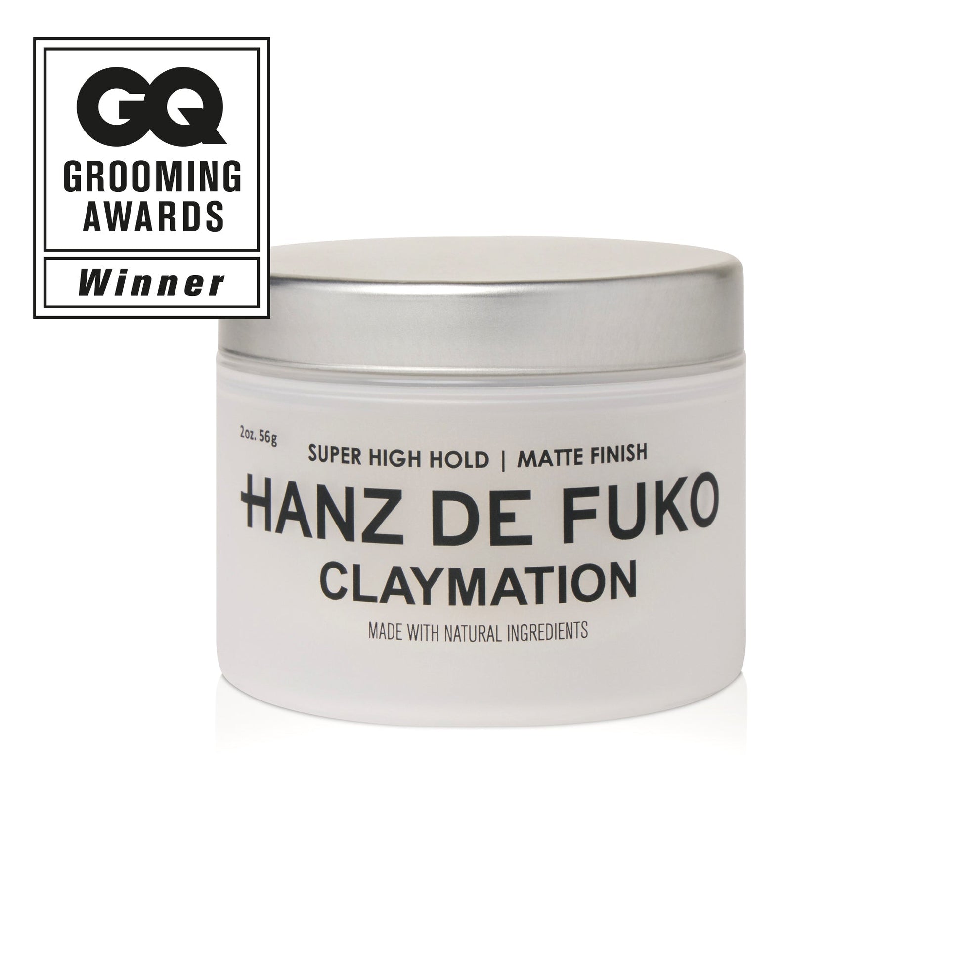 Hanz de Fuko Claymation – Super High Hold Matte Hair Clay-Wax (2oz / 60ml) - Eco-friendly - Sama Homes
