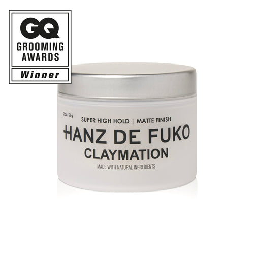 Hanz de Fuko Claymation – Super High Hold Matte Hair Clay-Wax (2oz / 60ml)