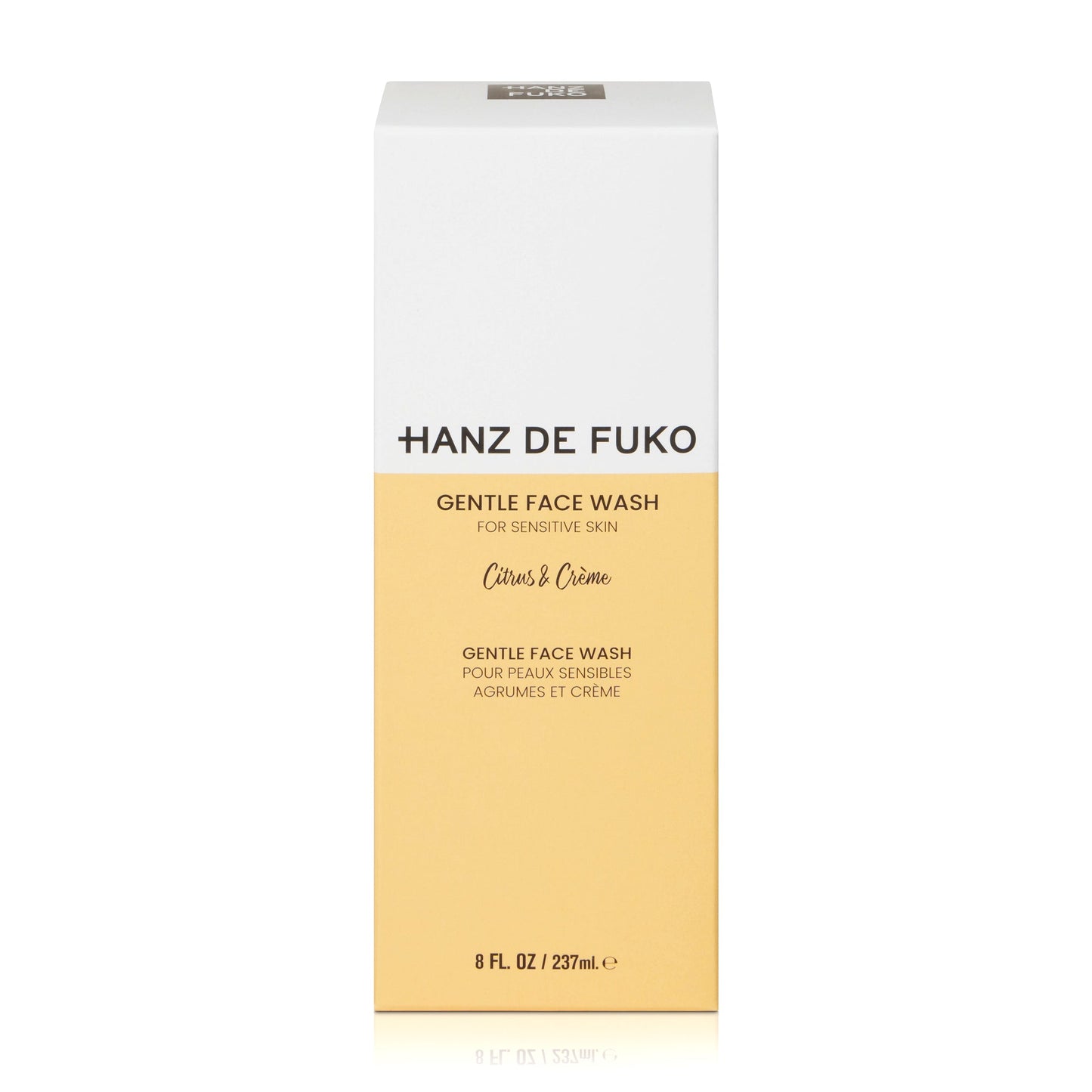 Hanz de Fuko Gentle Face Wash - Natural Daily Cleanser, 8oz