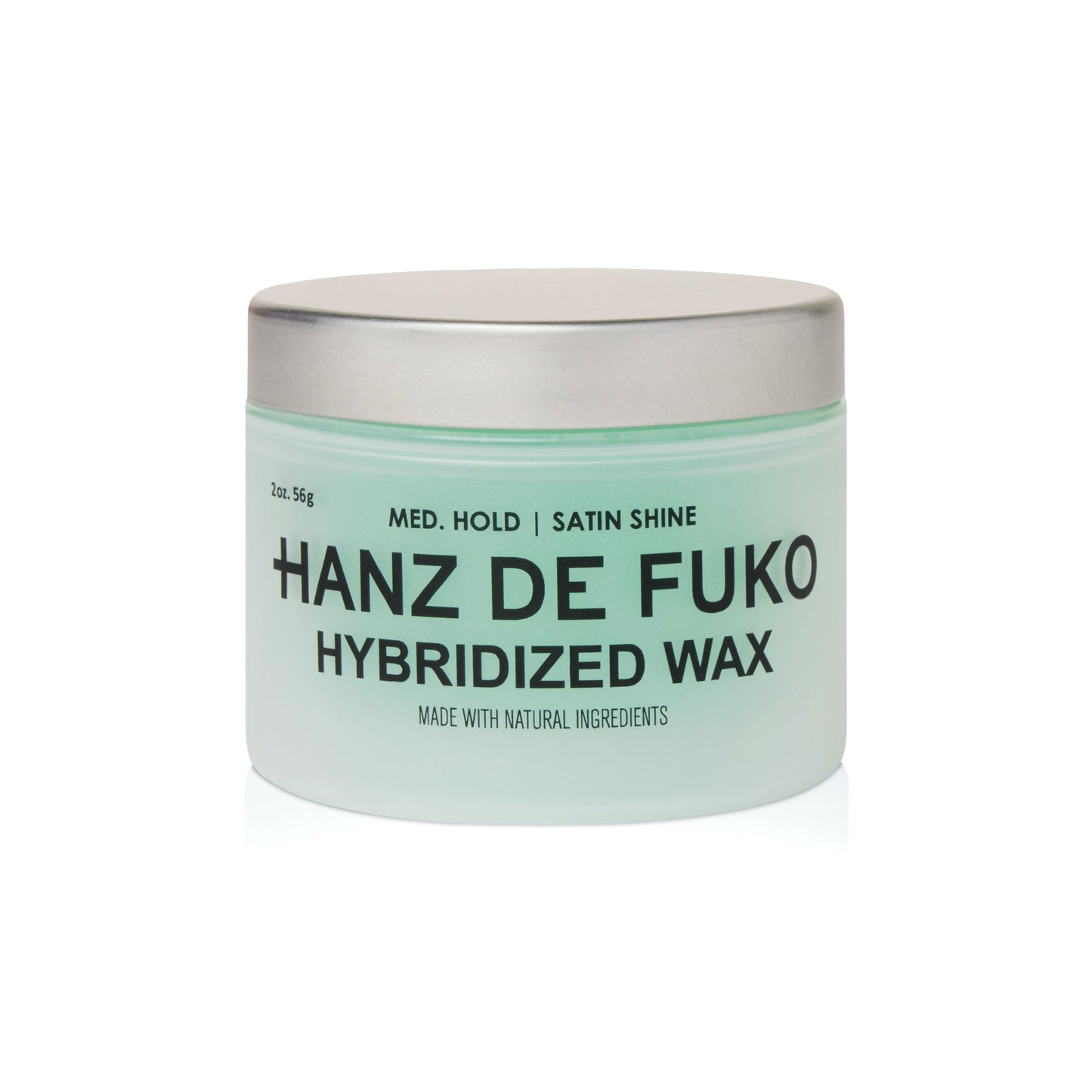 Hanz de Fuko Hybridized Wax - Medium Hold Satin Shine, 2oz