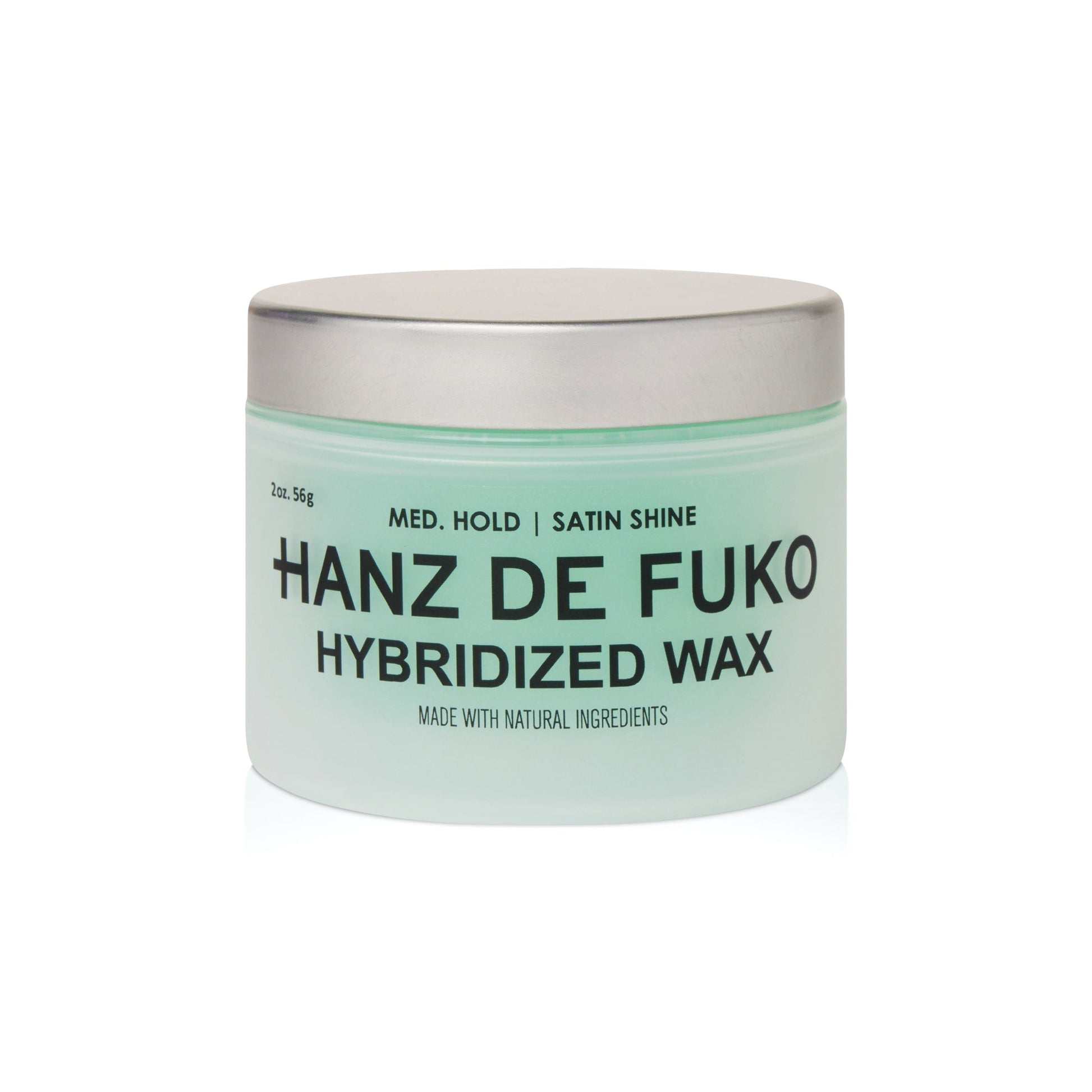 Hanz de Fuko Hybridized Wax - Medium Hold Satin Shine, 2oz - Eco-friendly - Sama Homes