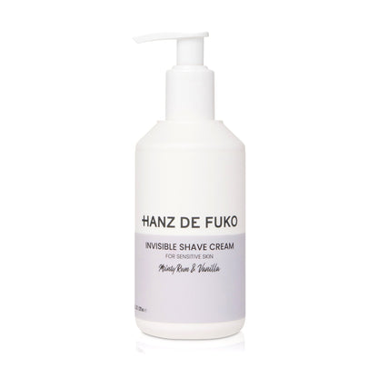 Hanz de Fuko Invisible Shave Cream - Precision Glide Formula, 8oz by hanz de fuko - Sustainable Living