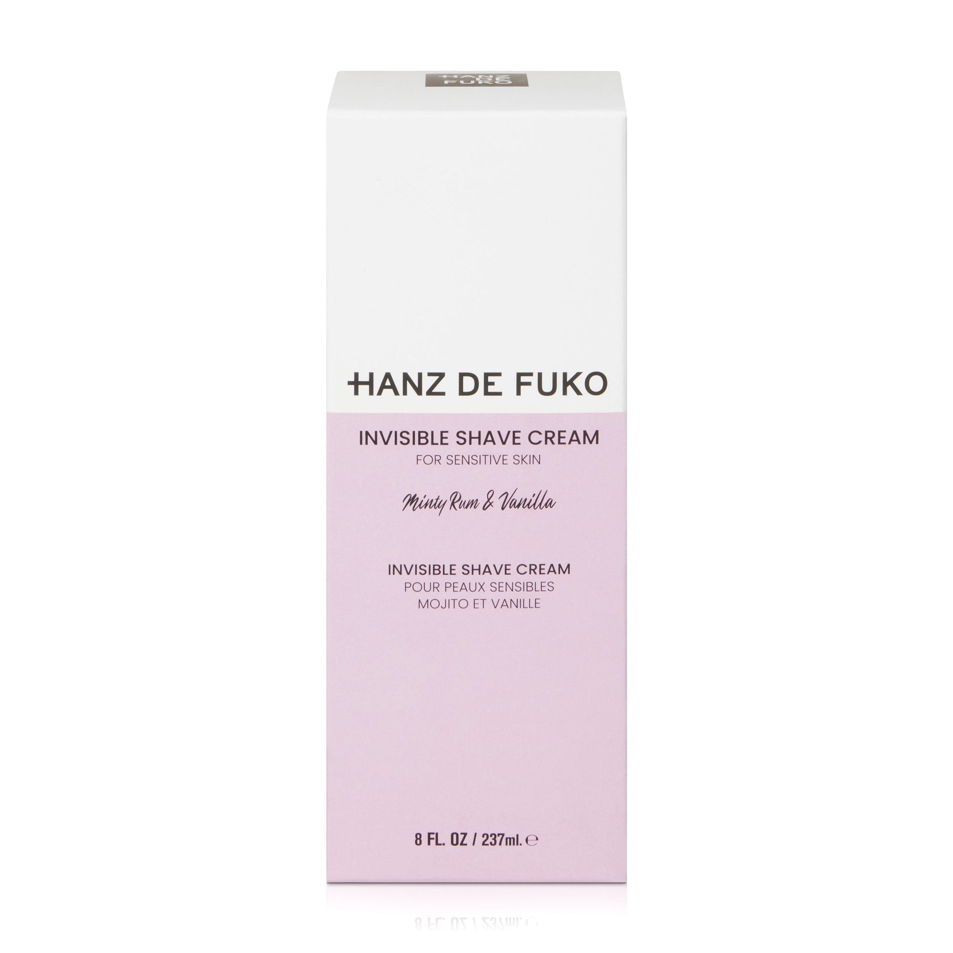 Hanz de Fuko Invisible Shave Cream - Precision Glide Formula, 8oz - Image 4
