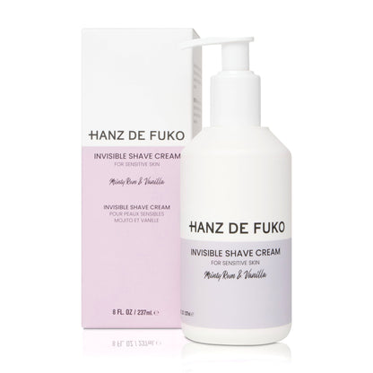 Hanz de Fuko Invisible Shave Cream - Precision Glide Formula, 8oz by hanz de fuko - Sustainable Living (View 2)