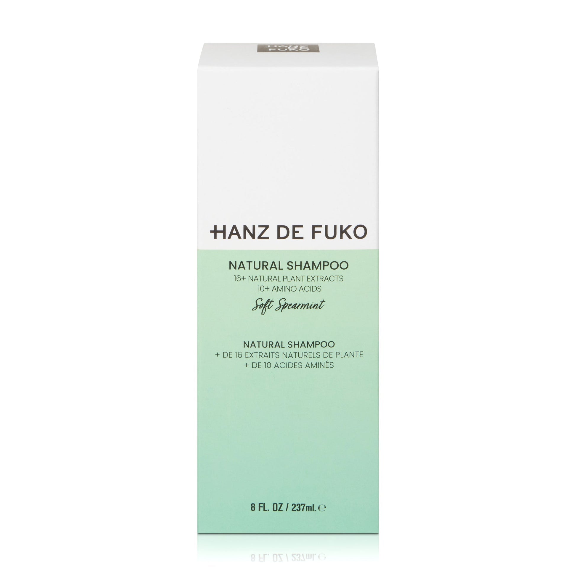 Hanz de Fuko Natural Shampoo - Plant-Based Scalp Cleanser, 8oz - Image 4