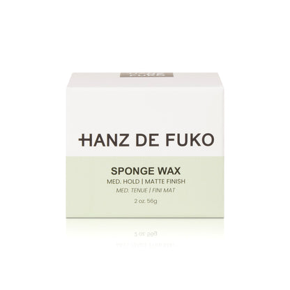 Hanz de Fuko Sponge Wax - Medium Hold Semi-Matte Wax, 2oz by hanz de fuko - Sustainable Living (View 4)
