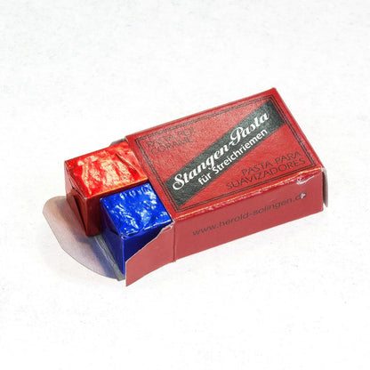 Herold Solingen Strop Paste in Box - Red (hard to find) by Col Conk - Strops & Honing Stones