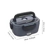 Portable Electric Lunch Box | 1.3–1.5L Stainless Steel Food Heater, Leakproof Design for Canada & Cold Climates – Image 7