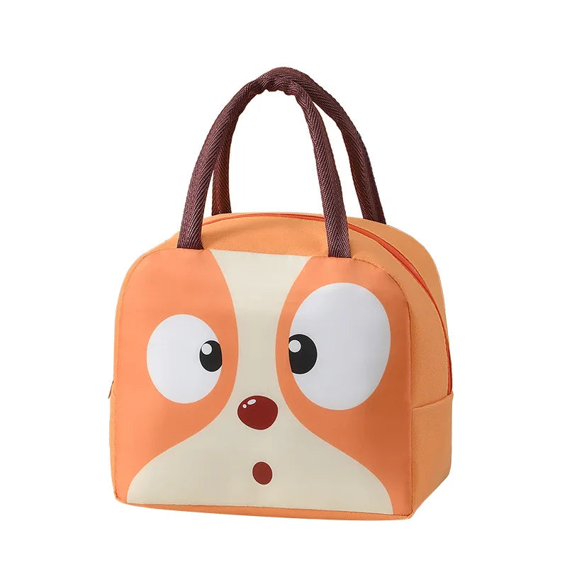 Cute Cartoon Waterproof Large Capacity Lunch Bag Lunch Box Storage Bag Unisex – Image 10