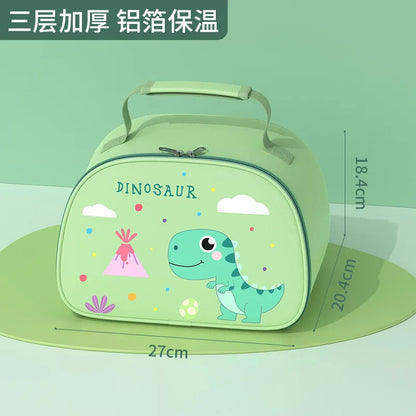 316 Stainless Steel Insulated Bento Lunch Box for Kids Cartoon Food Grade Portable Thermal Compartments Cute Children's Lunch – Image 12