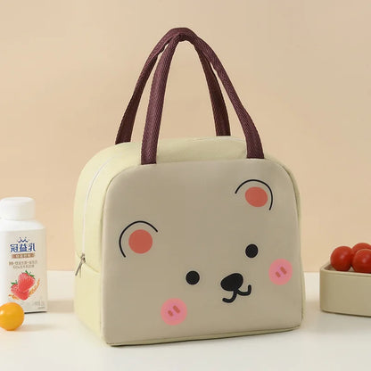 Cute Cartoon Waterproof Large Capacity Lunch Bag Lunch Box Storage Bag Unisex – Image 7