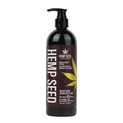 Earthly Body Hemp Seed Hand & Body Lotion Beach Daze 16OZ by Earthly Body - Sustainable Living