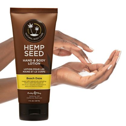 Earthly Body Hemp Seed Hand & Body Lotion Beach Daze 30ML by Earthly Body - Sustainable Living (View 2)