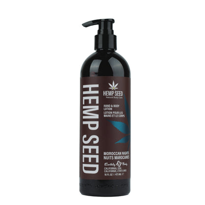 Earthly Body Hemp Seed Hand & Body Lotion Moroccan Nights 16OZ by Earthly Body - Sustainable Living
