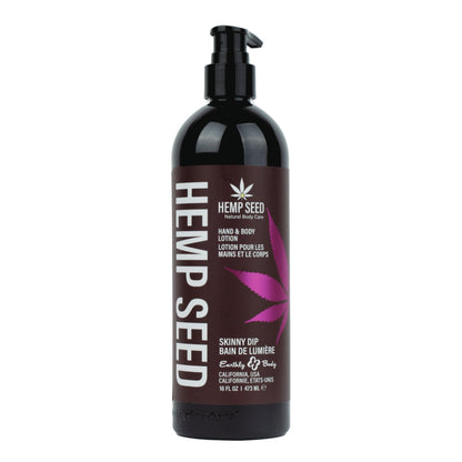 Earthly Body Hemp Seed Hand & Body Lotion Skinny Dip 16OZ by Earthly Body - Sustainable Living