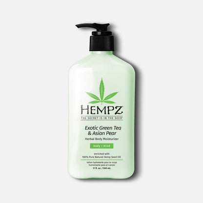 Exotic Green Tea & Asian Pear Herbal Body Moisturizer 17 OZ. by Hempz - Sustainable Living