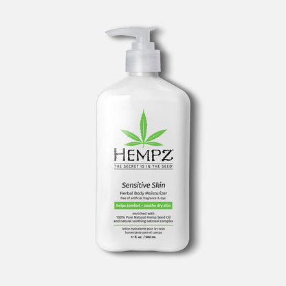 Sensitive Skin Herbal Body Moisturizer 17oz. by Hempz - Sustainable Living