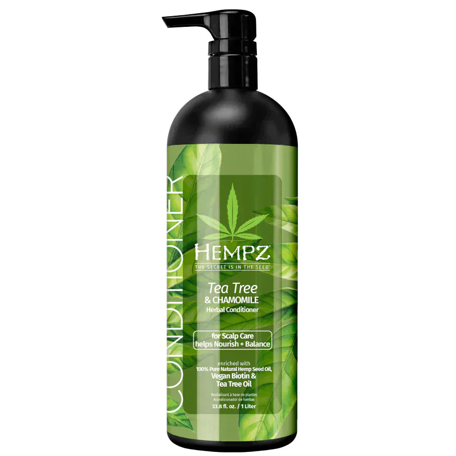 Hempz Tea Tree & Chamomile Herbal Conditioner 1000 ml - Eco-friendly - Sama Homes
