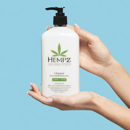 Original Herbal Body Moisturizer 17 OZ. by Hempz - Sustainable Living (View 4)