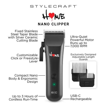 S|C Homie Nano Clipper by StyleCraft - Sustainable Living (View 3)