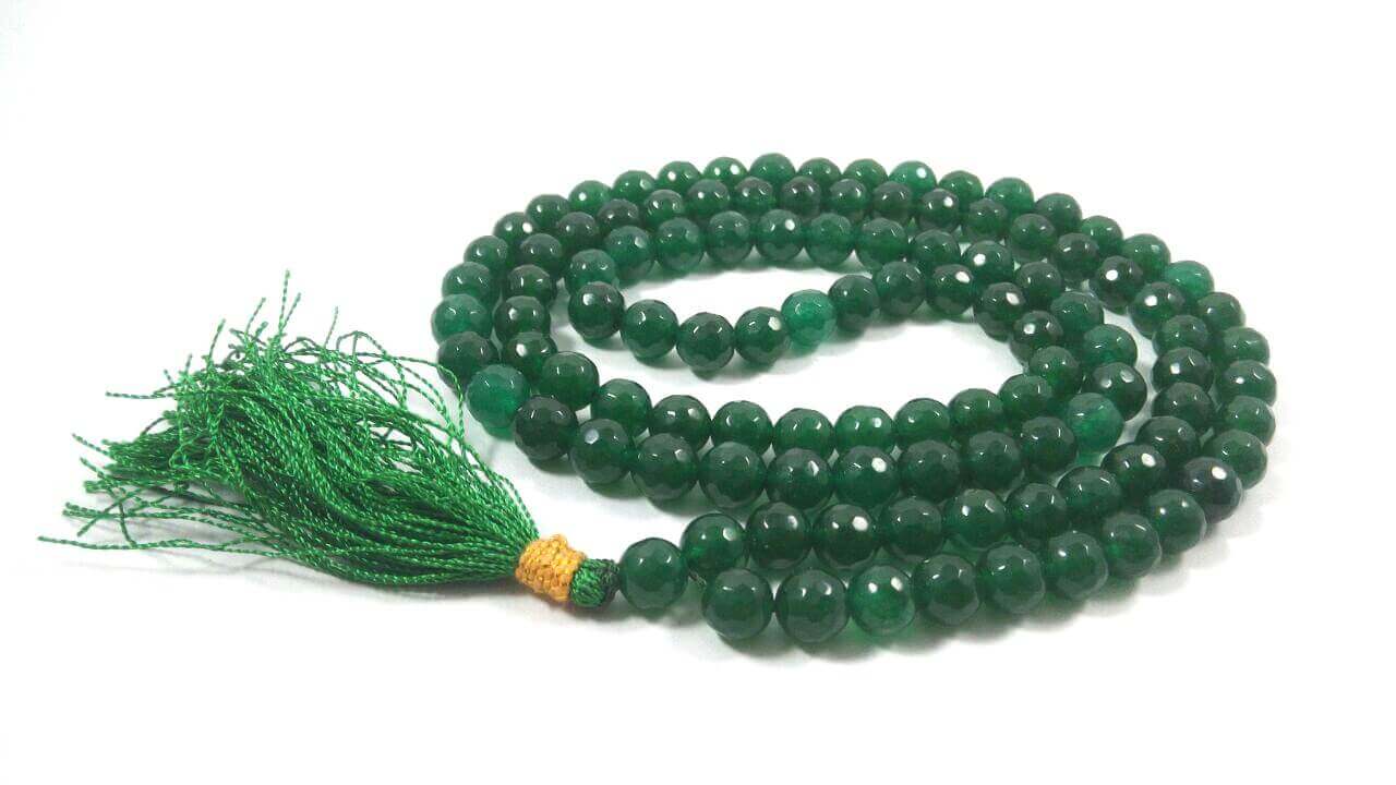 Green Aventurine Mala - Eco-friendly - Sama Homes