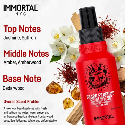 Immortal NYC Beard King Immortal Bear Beard Perfume 75ml by Immortal - Sustainable Living (View 4)