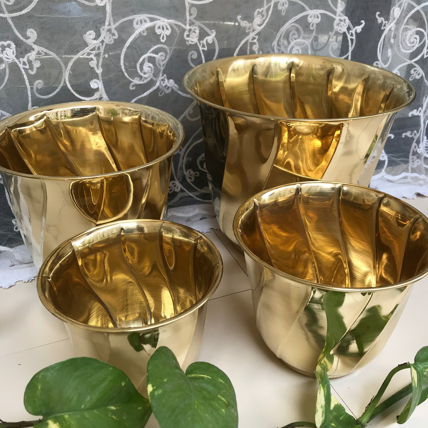 Brass Planter