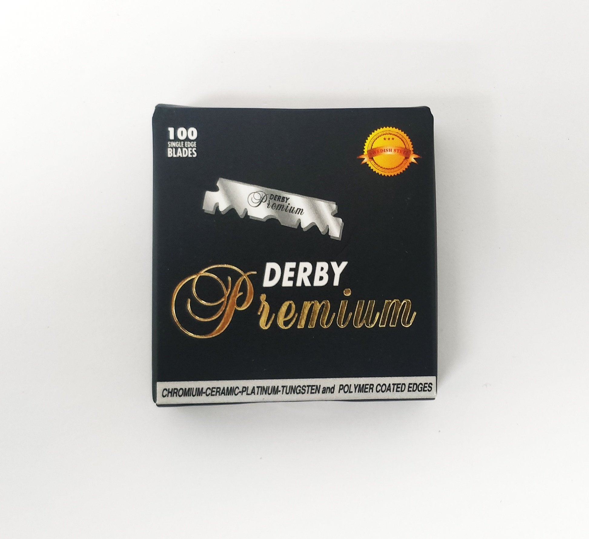 Derby Single Edge Premium Blades (1/2 Double Edge Saftey Razor Blade) 100pk - Image 2