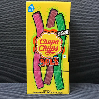 Chupa Chups Suar Belts Soft Candy - Strawberry, Cola & Raw Mango