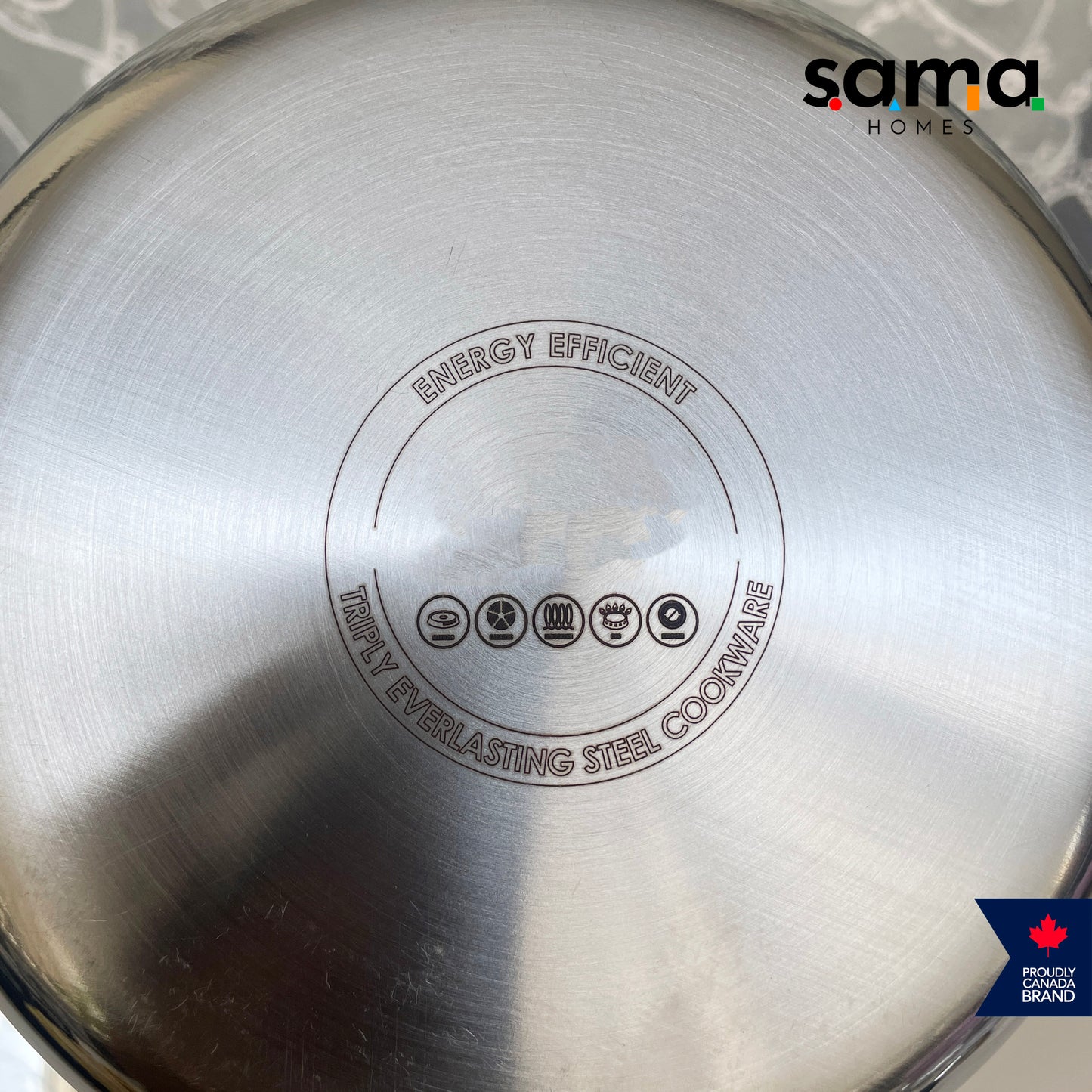Stainless Steel Triply Sauce Pan with Lid | Premium Cookware