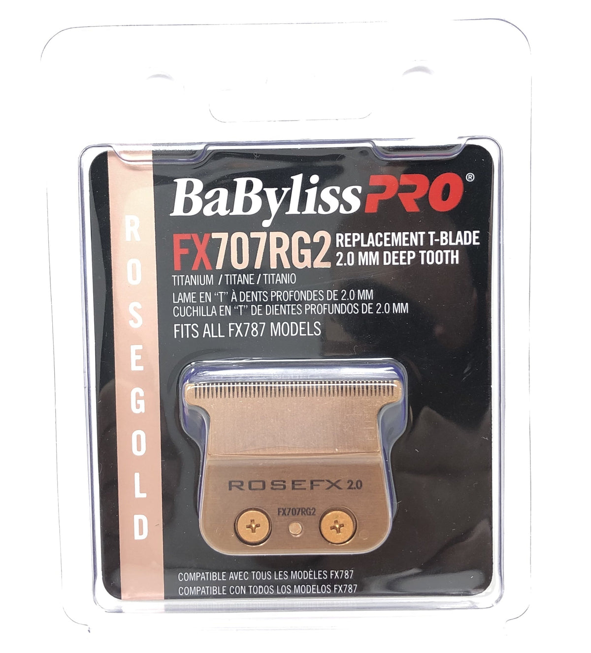 BabylissPro Rose Gold Skeleton Trimmer Deep Tooth Replacement Blade by BabylissPro - Sustainable Living (View 2)