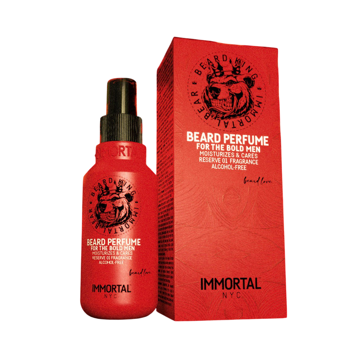 Immortal NYC Beard King Immortal Bear Beard Perfume 75ml by Immortal - Sustainable Living