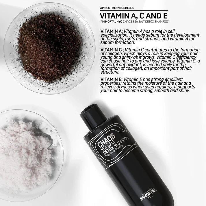 Immortal NYC Chaos Sea Salt Shampoo 350ML by Immortal - Sustainable Living (View 2)