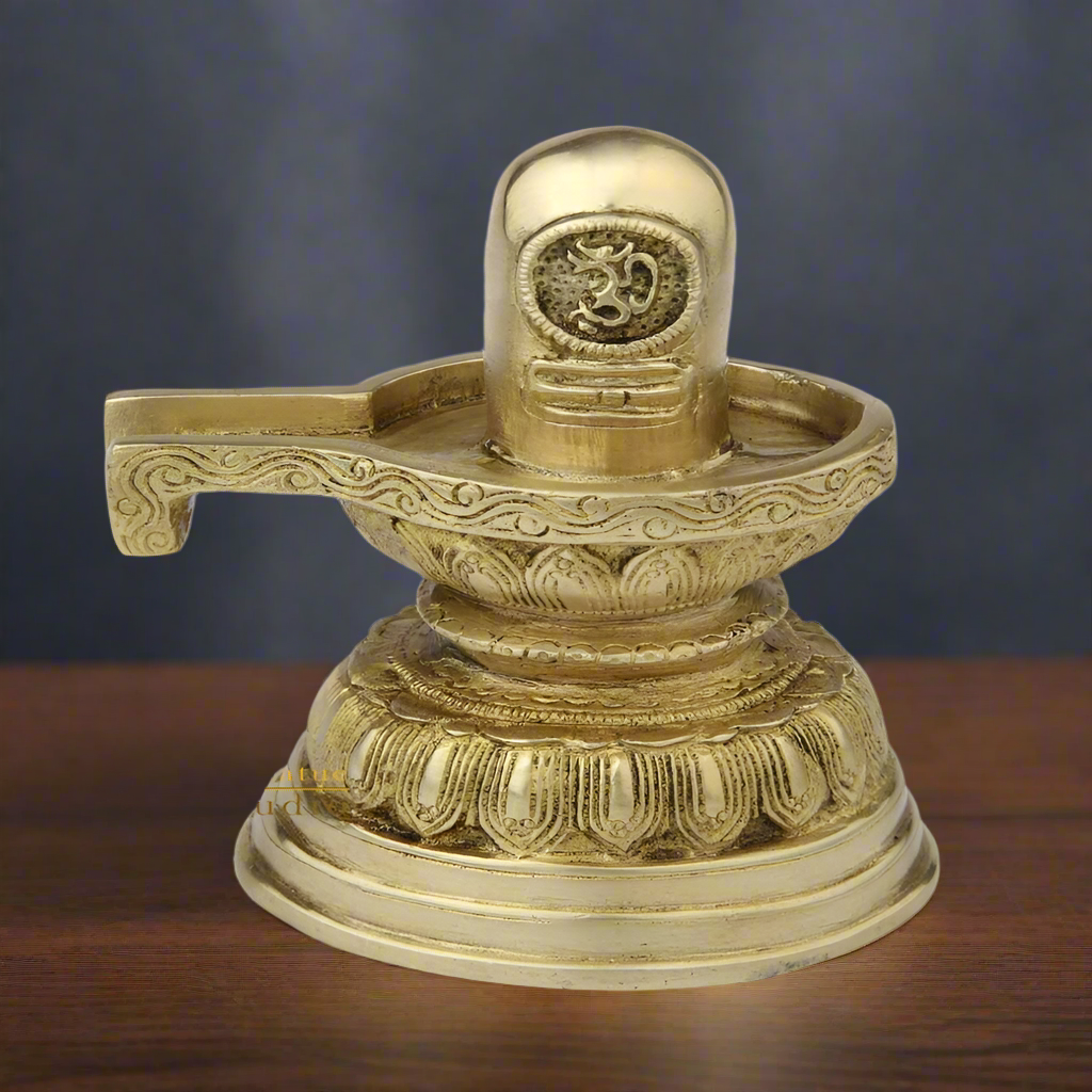 India Shiva Lingam Shivling Idol Religious 7 Inch