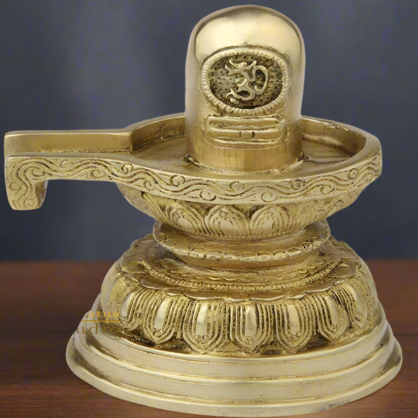 India Shiva Lingam Shivling Idol Religious 7 Inch