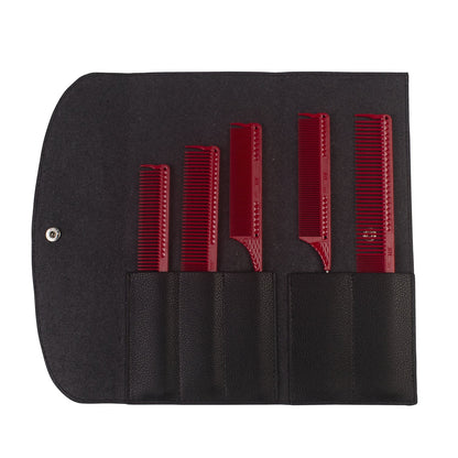 JRL Styling and Cutting Comb Set + Free Leather Pouch by JRL - Sustainable Living
