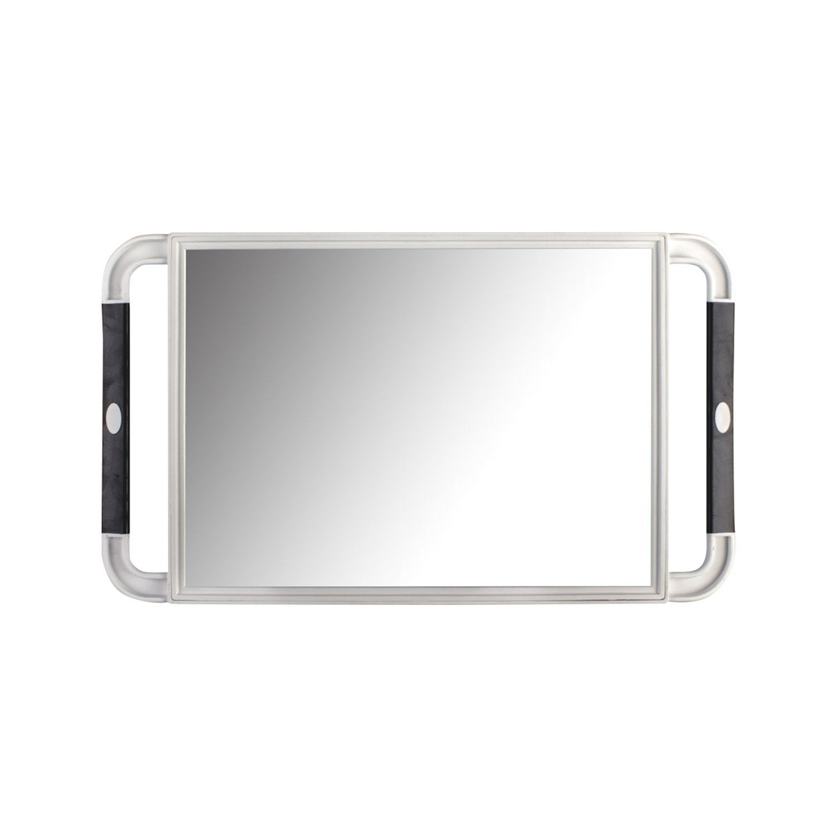 JRL Large Hand Held Mirror - White by JRL - Sustainable Living